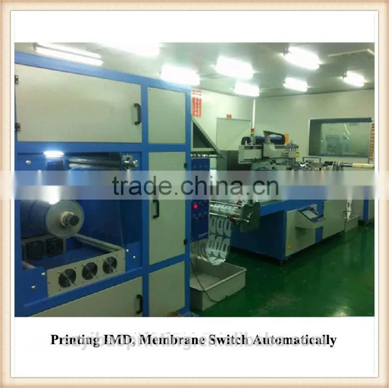 Label Roll to Roll Screen Printing Machine