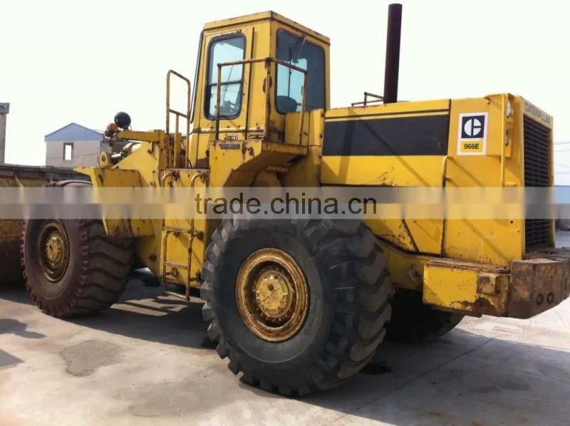 used cat 966e wheel loader, used 966e cat wheel loader, used cat wheel loader