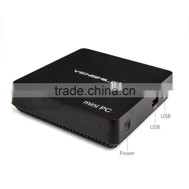 Fanless mini pc vensmile mini pc with VGA mini pc intel cherrytrail 2g 32g mini pc