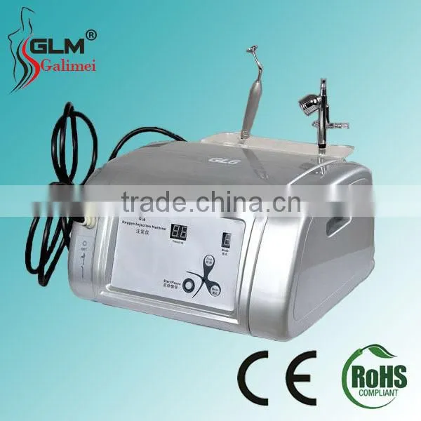 GL6 professional 2 in 1 oxygen therapy facial machine/oxygen facial machine home use