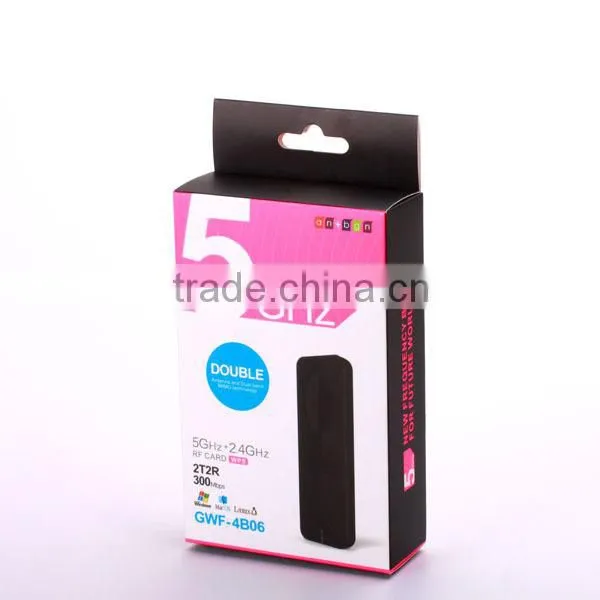 RT5572 802.11a/b/g/n 300Mbps 2.4G+5G dual band wireless wifi usb adapter