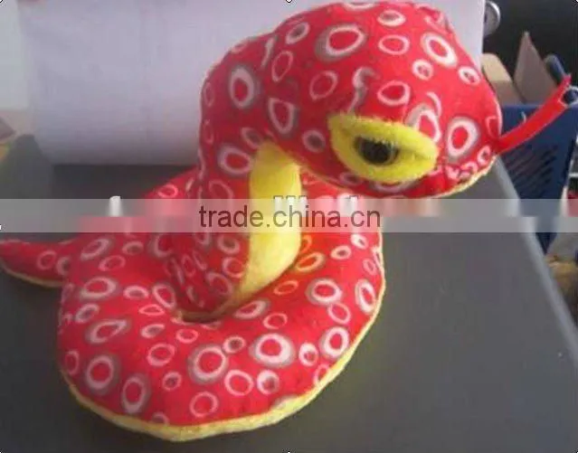 colorful 280# boa plush toys snake