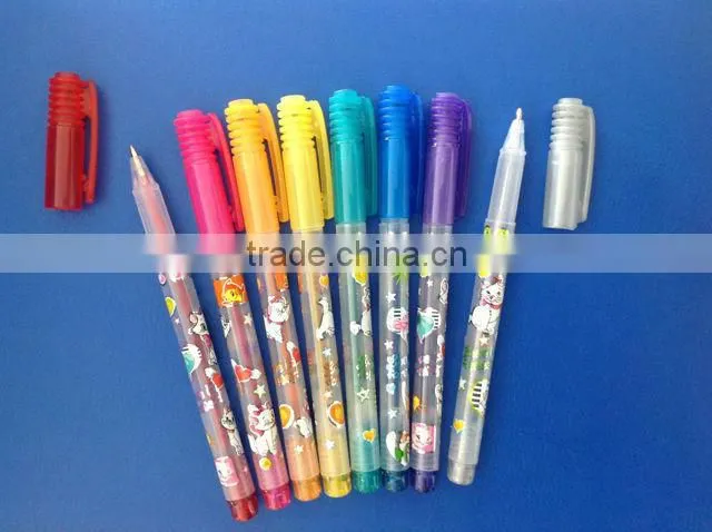 2013 Factory direct selling high quality Multi-color flash pen