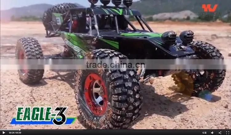 4WD 2.4G Electric Powerful Remote Control Car Brushed/ Brushless High Speed RC Monster Truck With 40-75km/h