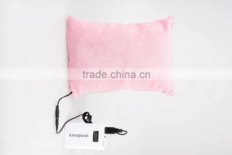 battery operated vibrating massage pillow
