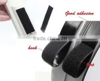 Special self adhesive hook loop with glue fastener tape