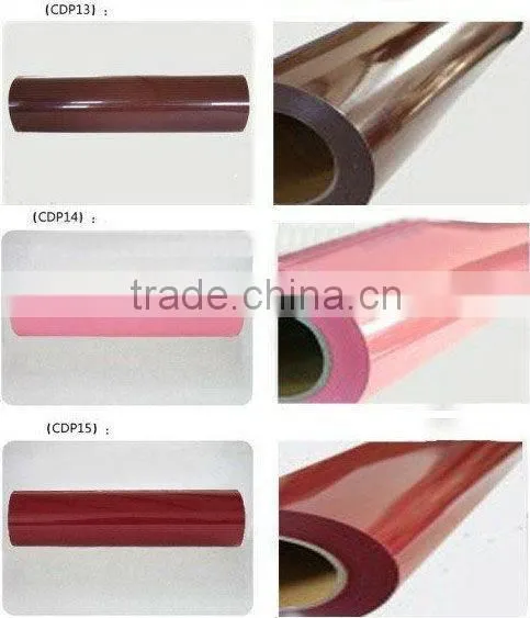 PVC heat transfer film 50cmx25m many colors for choice