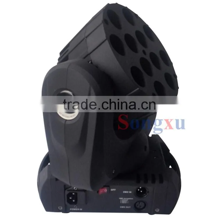 color changeable 12x10w dmx led moving head beam light show party effect lighting
