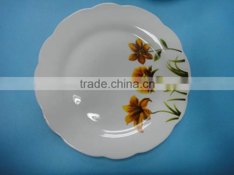 ceramic dishes plate,platos de porcelana placa ,dish plate