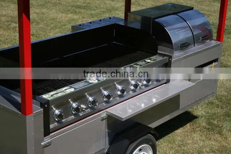 hot dog food cart CE approved hot dog food cart
