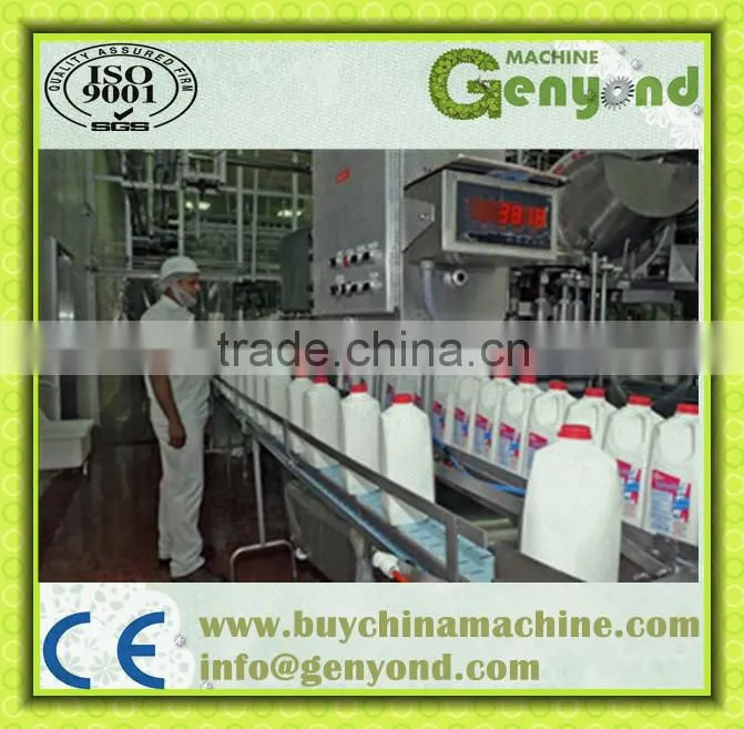 Complete UHT milk production line