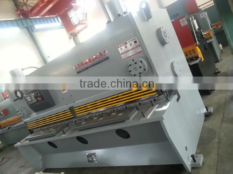 qc11y 6x2500 hydraulic plate guillotine shear