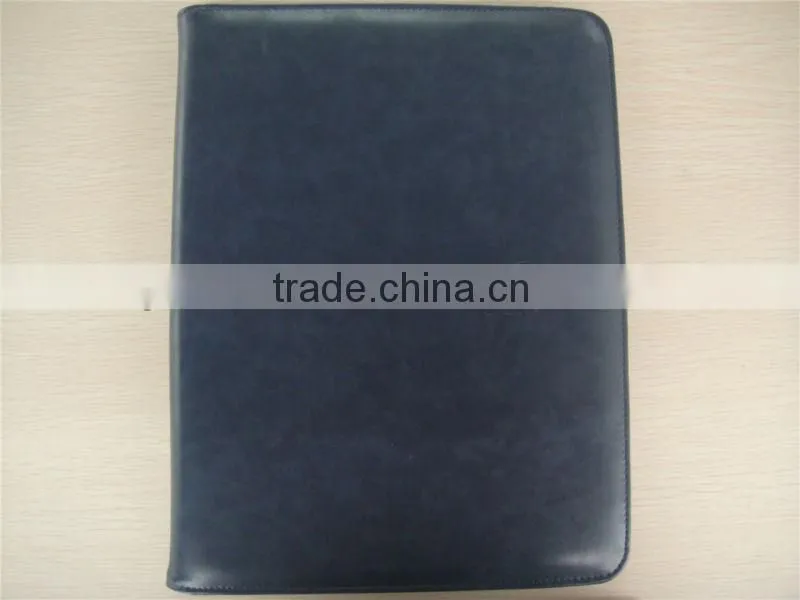 Top sell pu leather folder leather file folder ISO 9001:2008