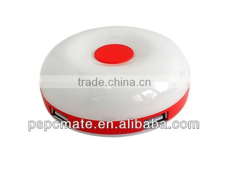 Round LED 4 Port usb 2.0 HUB