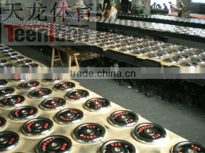 chromed dumbbell chrome dumbbell