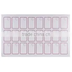0.5MM-0.55MM 125KHZ/13.56MHZ/915MHZ CARD INLAY