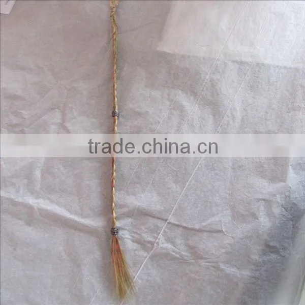 fsahion one clip in braided hair extension