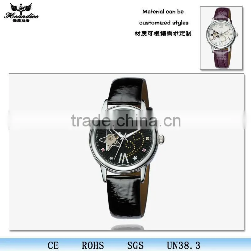 best sale sports leather men diamond watches