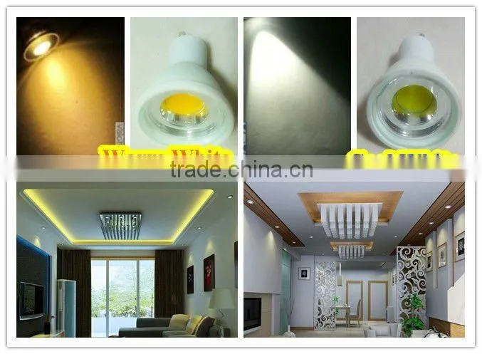 New Style Sharp Ceramic 3w 5w 230V cob led gu10