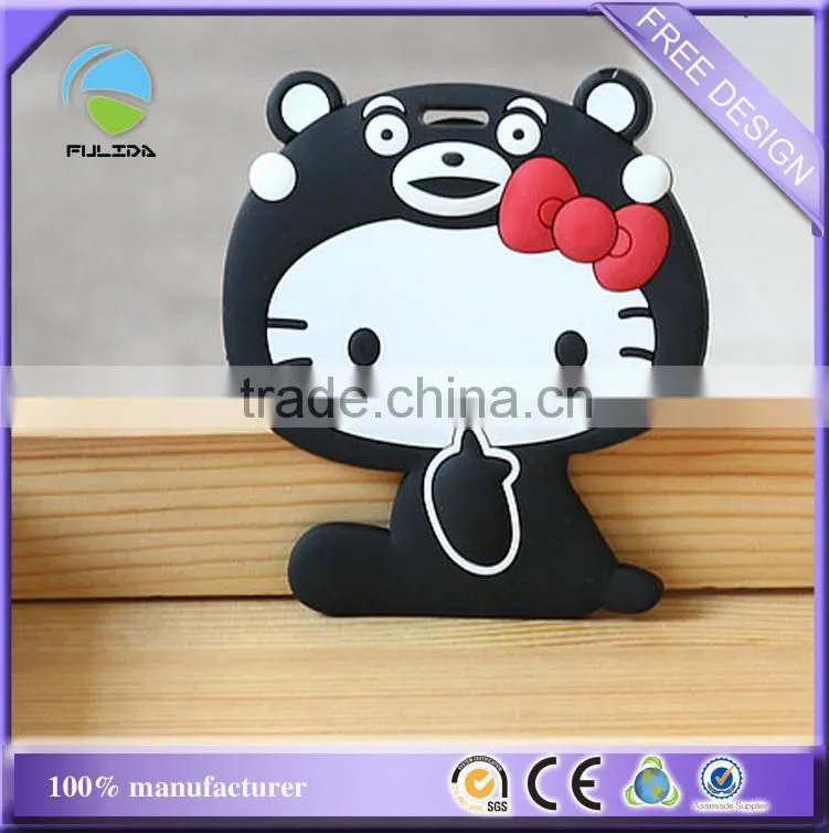 Maneki neko Lucky cat rubber sticker note pad decorative fridge magnet