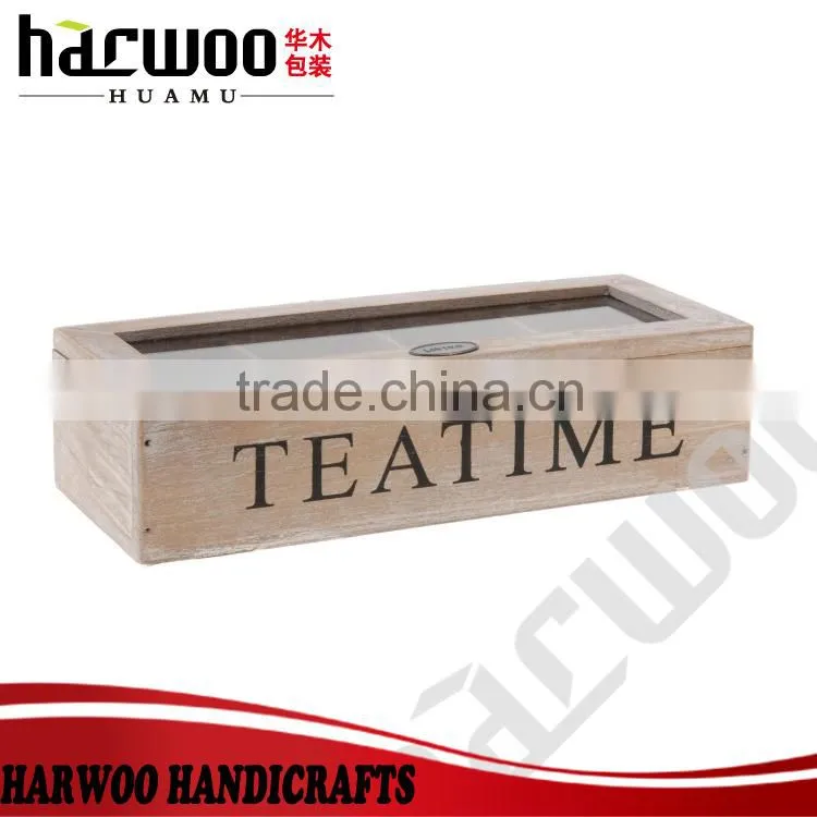 paulownia wood tea box,tea box with compartments,all kinds of tea boxes