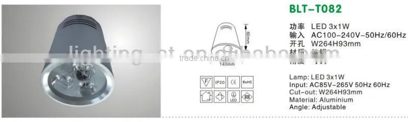 Downlight 3w led spotlight/led spotlighting/led down light