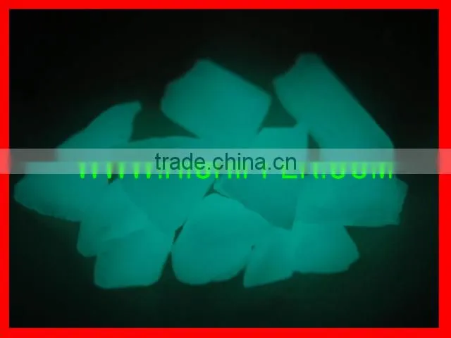 glow in the dark glass pebbles stone