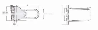 Forklift Foam Rubber Clamp