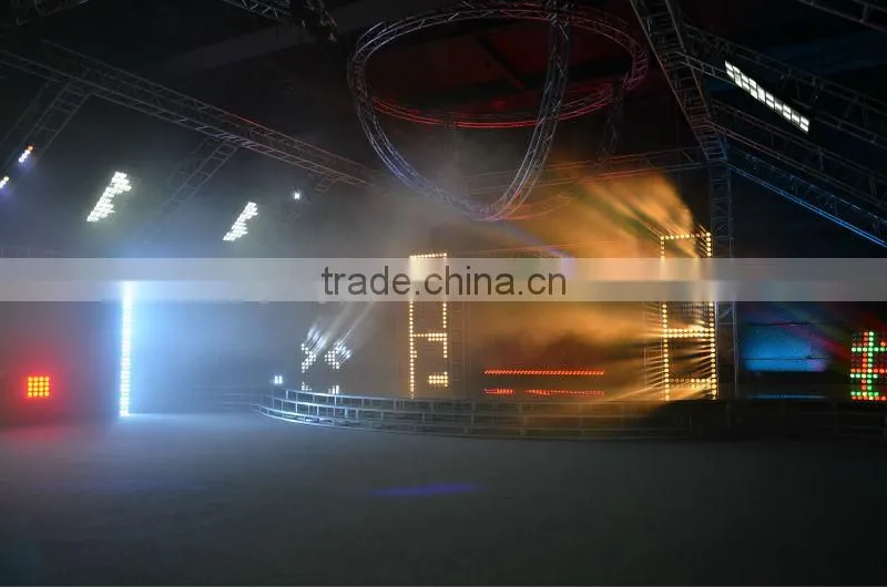 IP65 city color light 72pcsx10w rgbw quad led wall washer