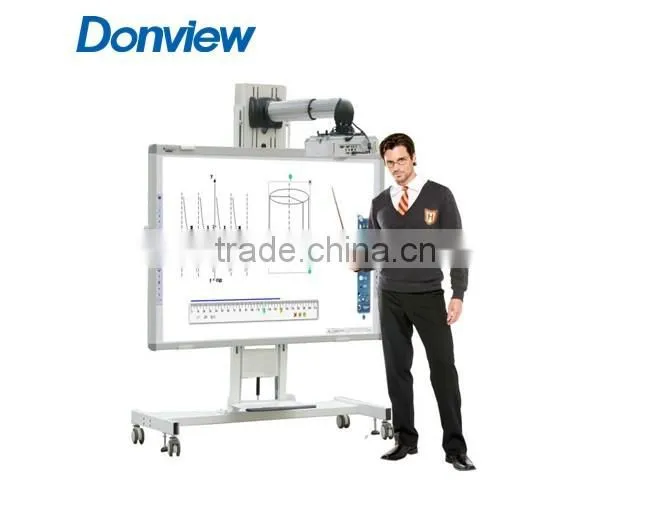 85'' magnetic interactive multi users writing board