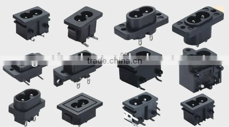 Electrical socket&plug switched socket