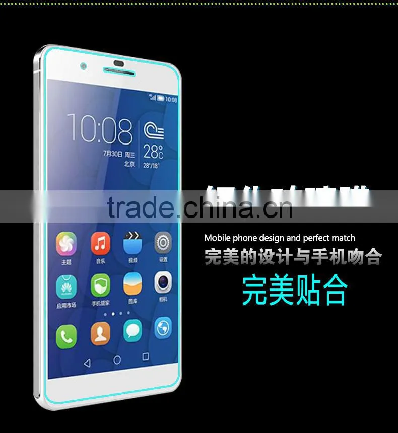China Anti-fingerprint Tempered Glass Screen Protector For Huawei Honor 6