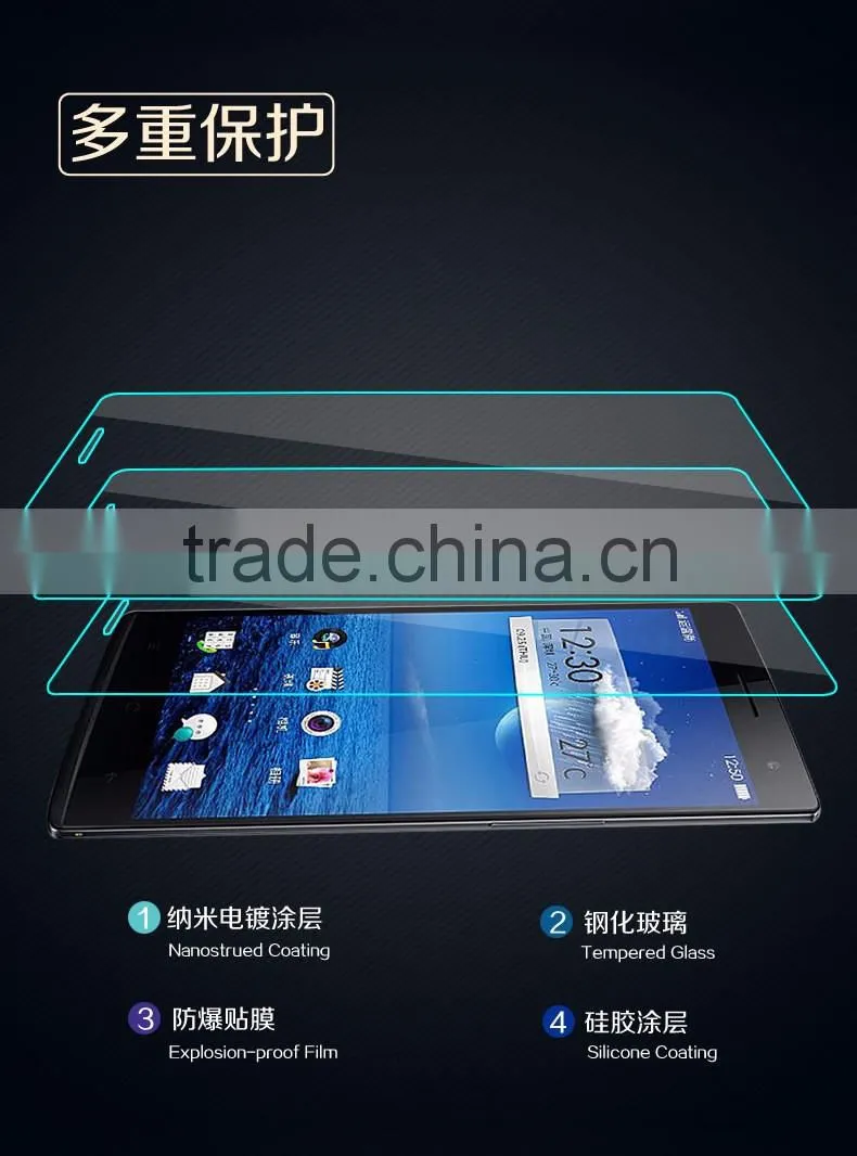 Silicone Coating Explosion-proof Film Tempered Glass Film Screen Protector For OPPO A33