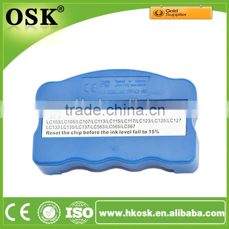 4 Color chip Resetter for Brother LC101 LC103 LC105 LC107 chip resetter
