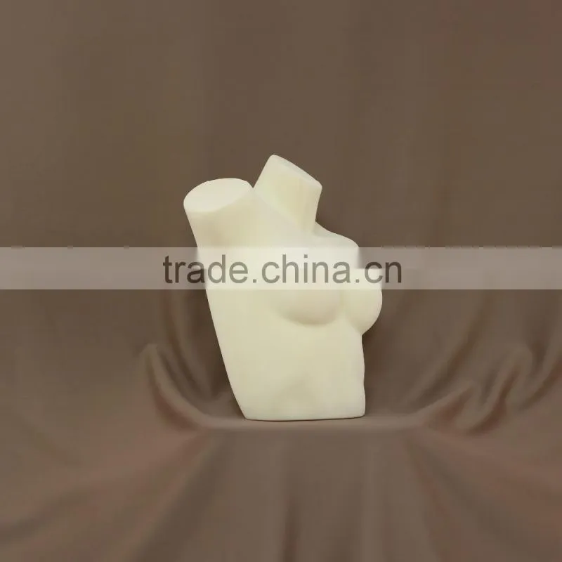 Sexy lady bust flocking senior mannequin for tailor