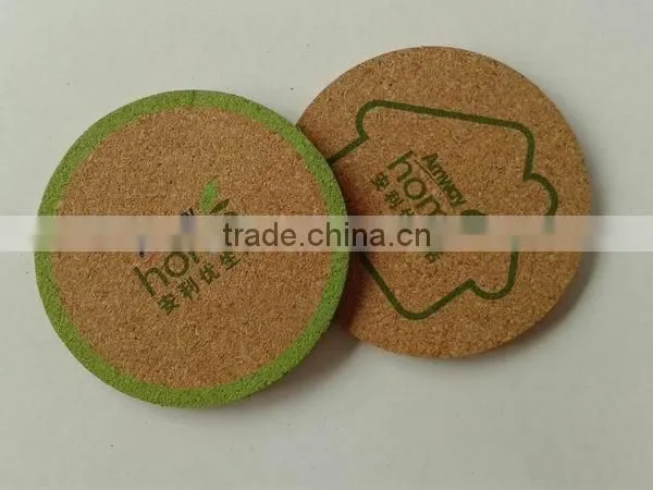 Hotel favorable 2mm cork coaster