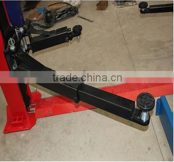 WD-4000 used hydraulic two post car lift with ce certification