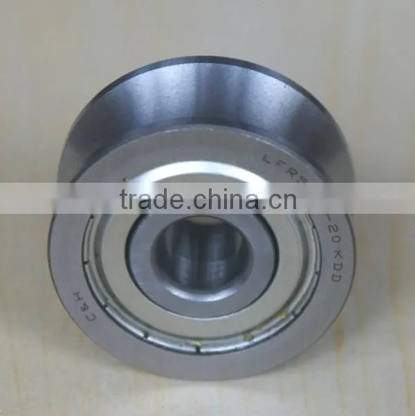 Dual V Groove Guide Bearing Precision Double Row Angular Contact Ball Bearings for Linear System