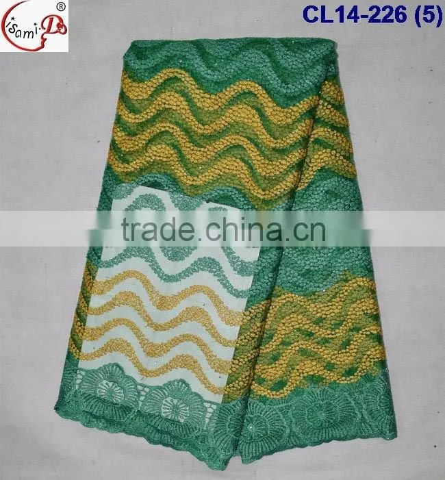 CL14-226 Elegant french lace fabric ,women making dress fabric net tulle lace fabric