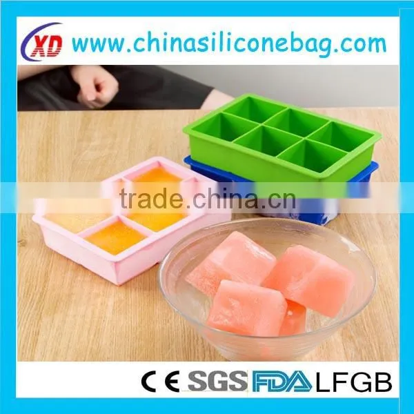 silicone custom ice cube mold