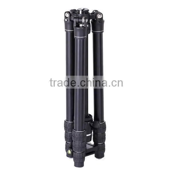 Sunrise Professional 4 section aluminum tripod DSLR tripod Camera Tripod 2016 new professional digital camera tripod
