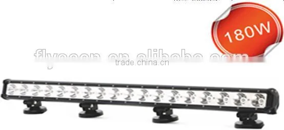 180w ATV Quad Row Led Light Bar 4x4 Auto Parts car led light bar for trucks SUV ATV Machinery Boat led off road light
