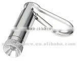 Hot Sale Mini Cheap Aluminum Super Powerful Portable Colorful Carabiner with LED Flashlight for promotion