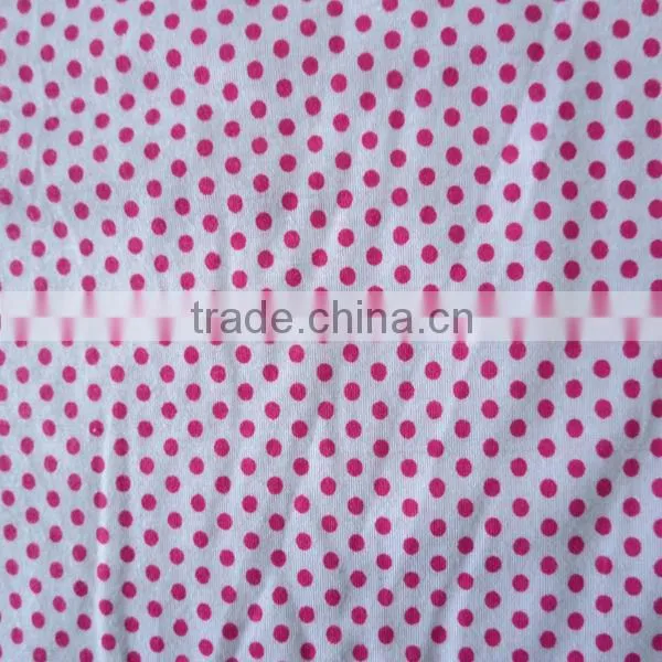 96% Poly 4% spandex stretch knitted fabric for garment