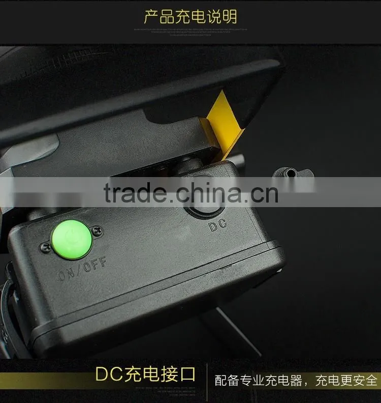 High Power Project Lamp Zoom Focus Rechargeable T6 Led Floodlight