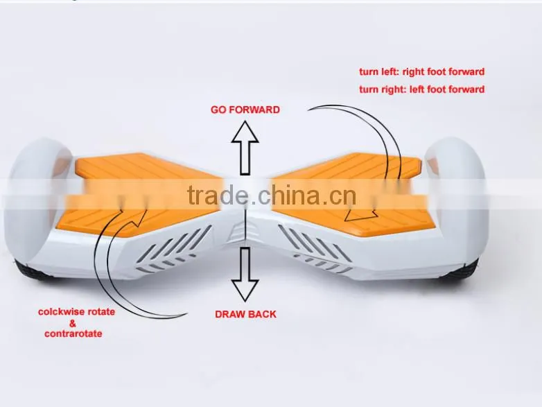 Two wheel smart balance electric scooter