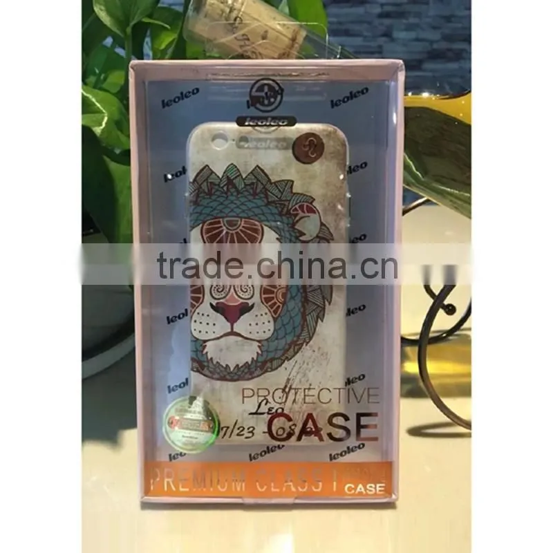 Transparent phone case mobile phone case for iphone 6 with TPU material
