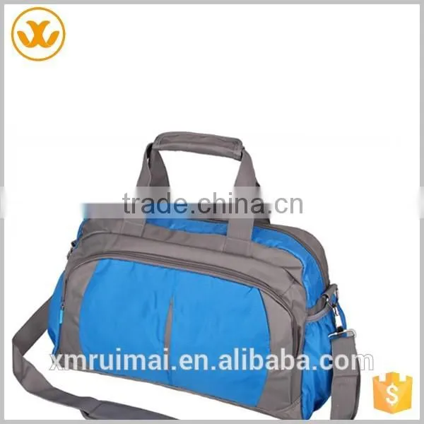 Wholesale china outdoor cheap custom nylon duffel gym bag for man