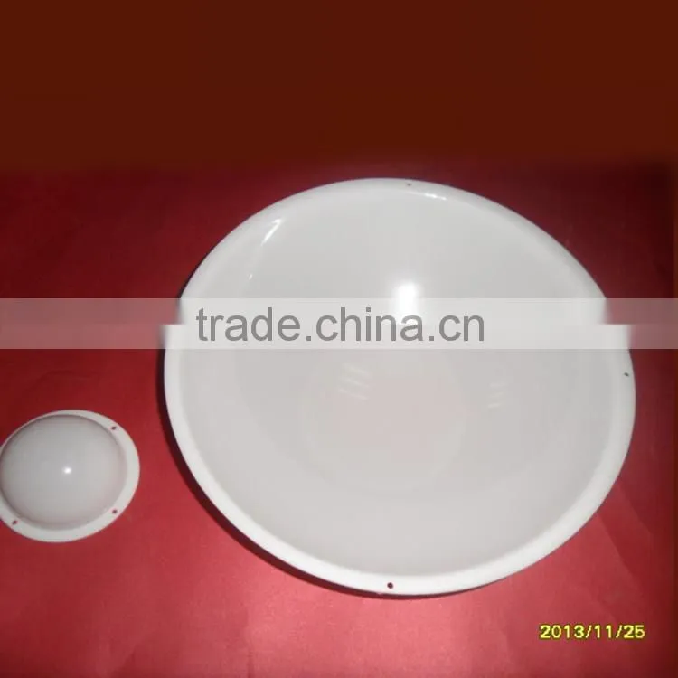 Hot sale plexiglass cover, desktop cover, white acrylic dome cover