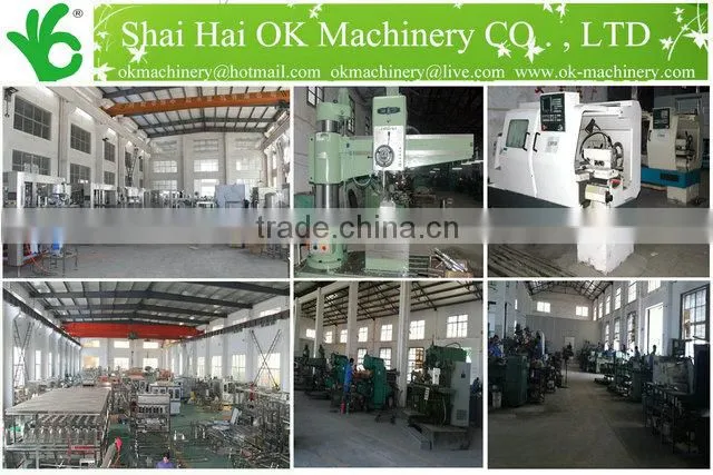 OK-033 High speed PE film shrinking sealing machine